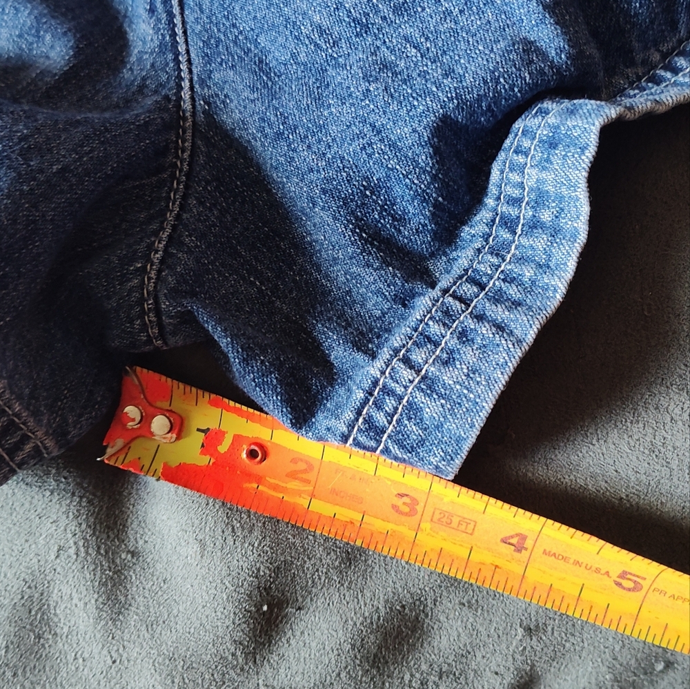Vintage 90's Esprit denim romper Size 8 - Picture 8 of 8